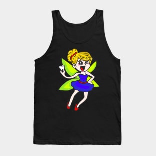 Mardi Gras Tooth Fairy Costume Original Gift Tank Top